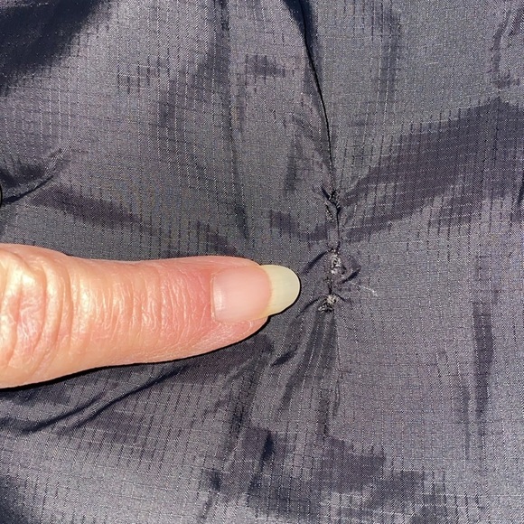 THE NORTH FACE summit series goose down warm coat with hood tiny flaw size SP - Picture 15 of 16